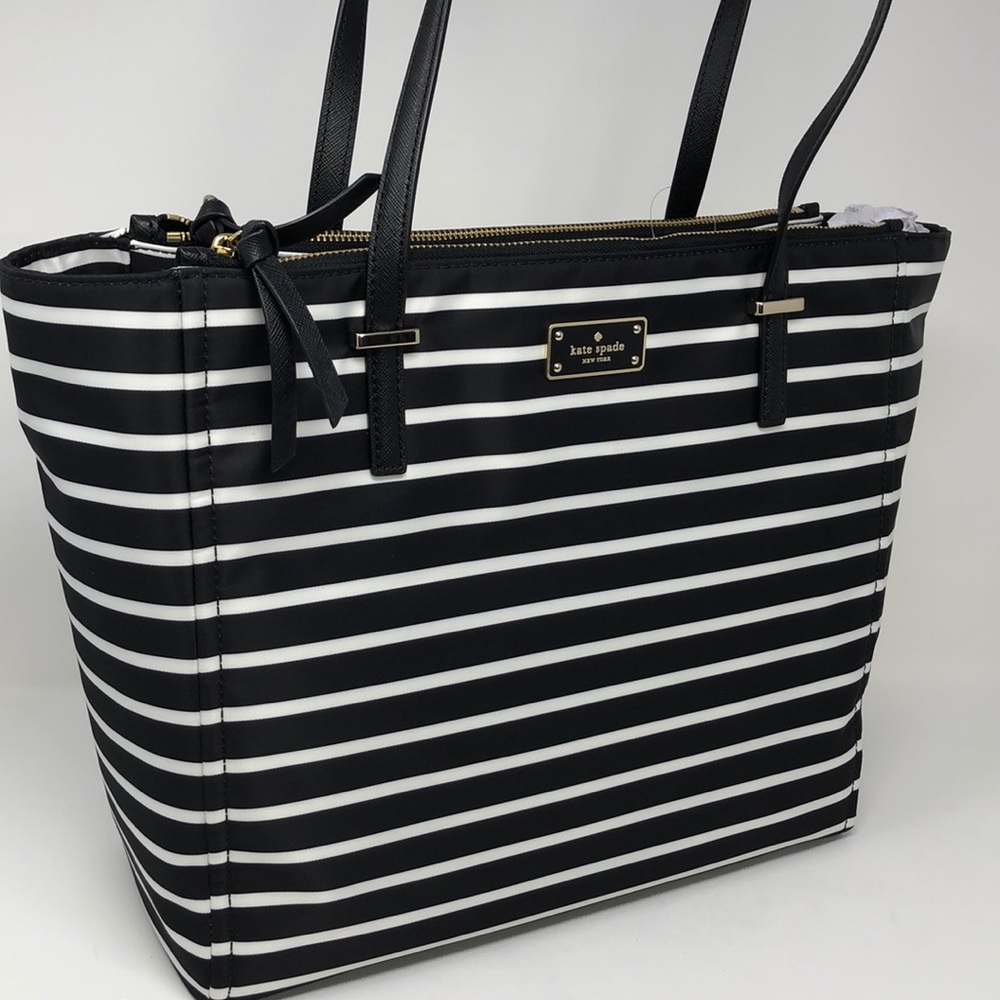 NWT Kate Spade Talya black multi tote - Picture 3 of 8